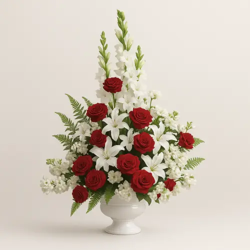 Bunga Meja di Kaduagung Tengah