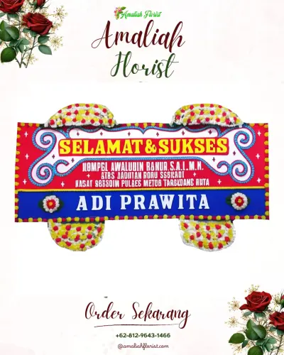 Karangan Bunga Ucapan Selamat di Kaduagung Tengah